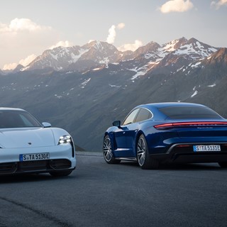 Porsche Taycan Turbo and Taycan Turbo s 2019