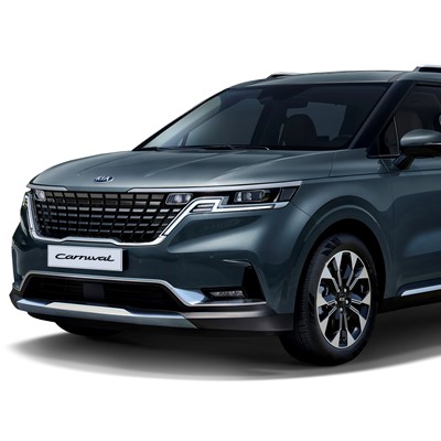 Kia Carnival Exterior Cut Front Side Montage