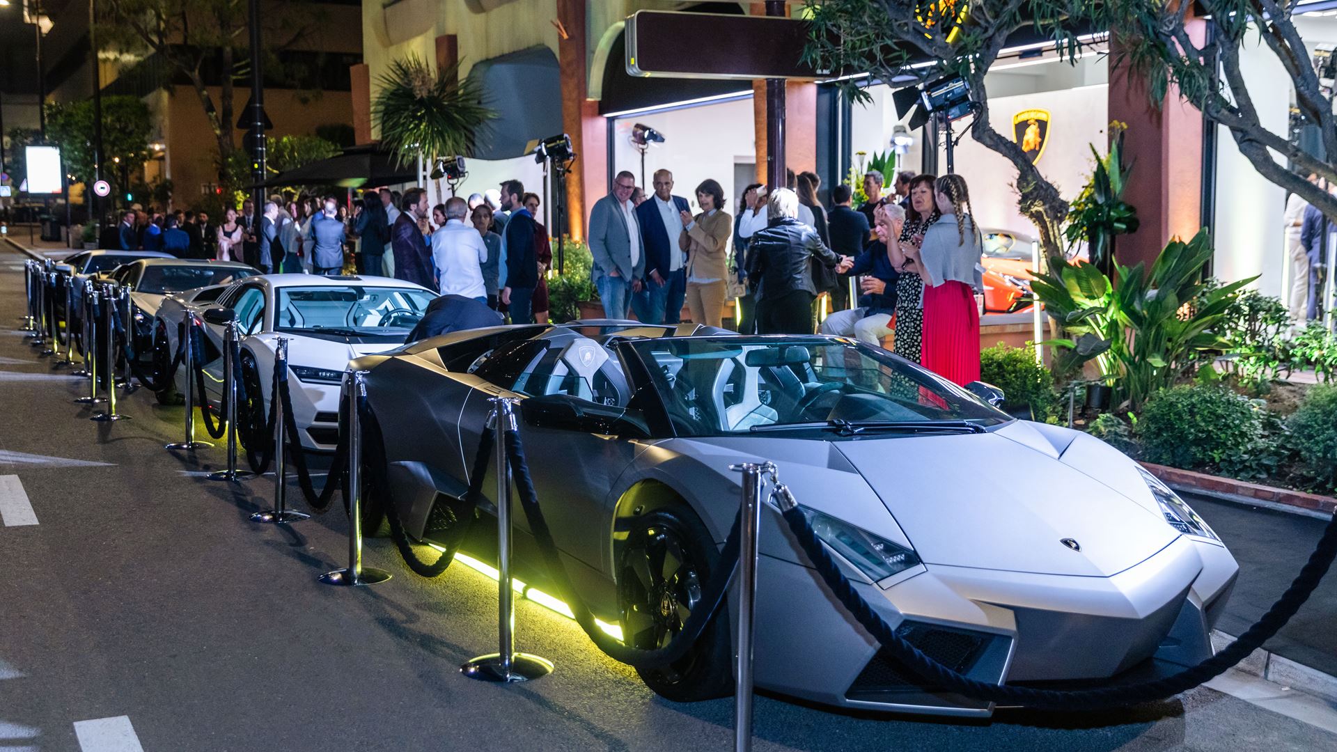 Lamborghini Monaco Grand Opening-Few-off display