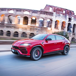 Lamborghini Urus in Rome