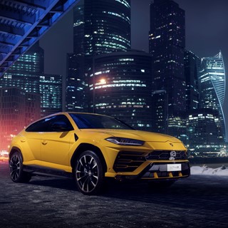lamborghini Urus in Moscow, Ciy Towers