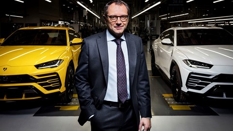 Stefano Domenicali with Urus