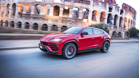 Lamborghini Urus in Rome
