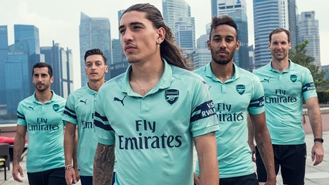 Introducing the new Arsenal FC 2018/19 Third Kit